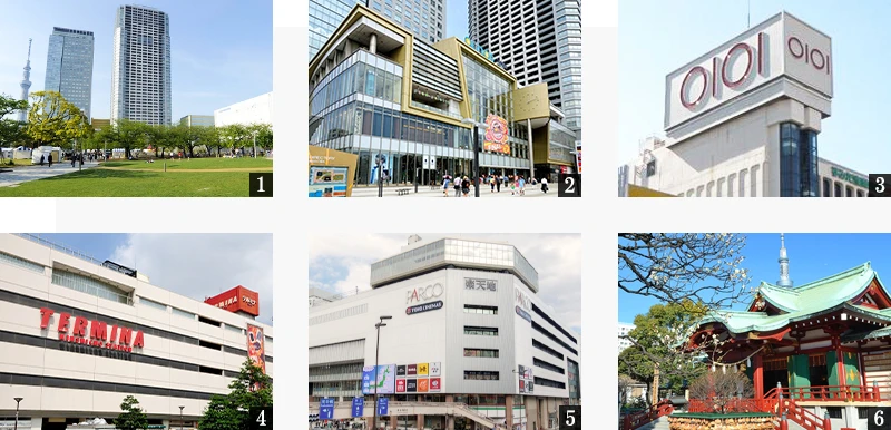 高級賃貸マンション：ACPレジデンス錦糸町：周辺環境画像