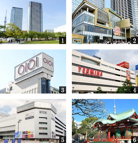 高級賃貸マンション：ACPレジデンス錦糸町：周辺環境画像