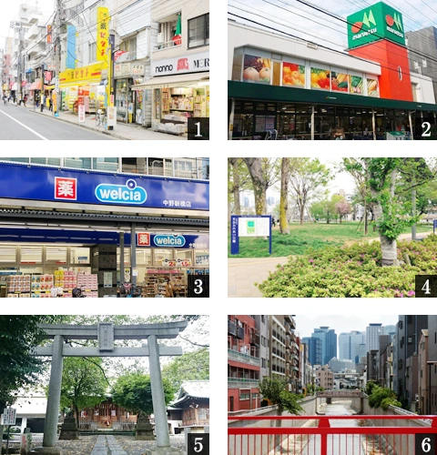 高級賃貸マンション：ACPレジデンス中野新橋：周辺環境画像