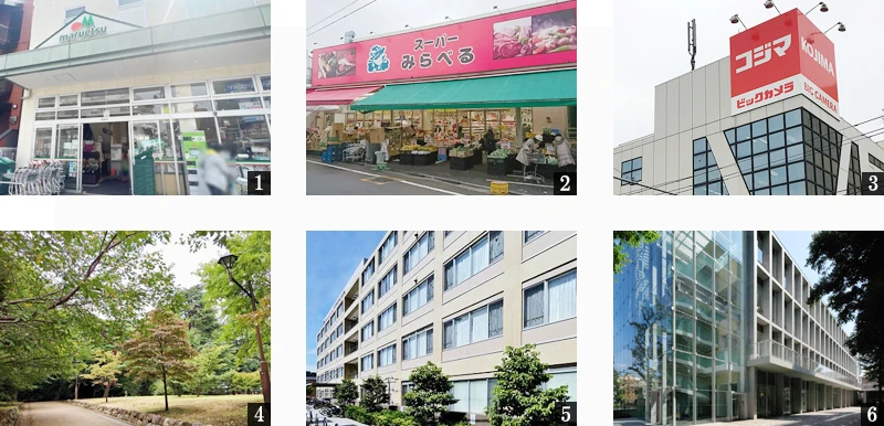 高級賃貸マンション：ACPレジデンス新江古田：周辺環境画像