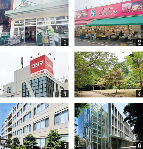 高級賃貸マンション：ACPレジデンス新江古田：周辺環境画像