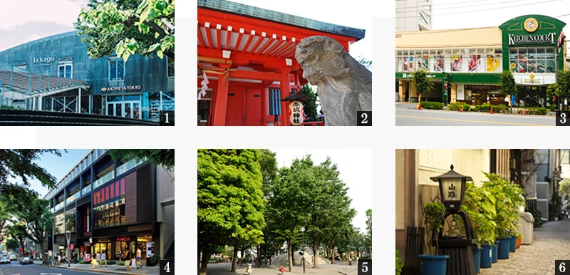 高級賃貸マンション：アグライア新宿横寺町：周辺環境画像