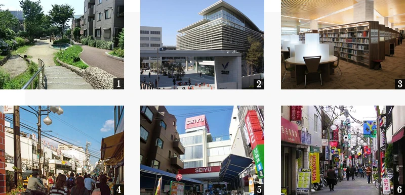 高級賃貸マンション：AIFLAT明大前：周辺環境画像