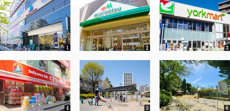 高級賃貸マンション：アークマーク上池袋：周辺環境画像