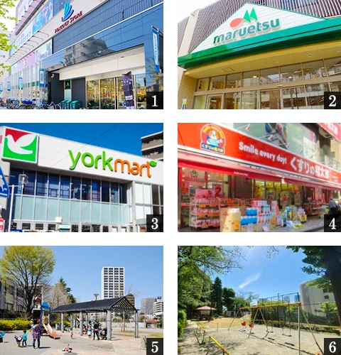 高級賃貸マンション：アークマーク上池袋：周辺環境画像