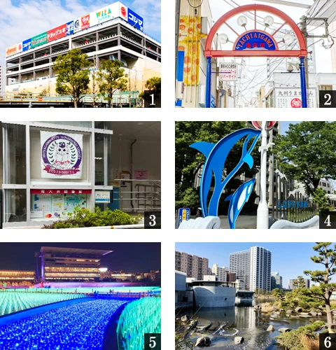 高級賃貸マンション：アークマーク南大井：周辺環境画像