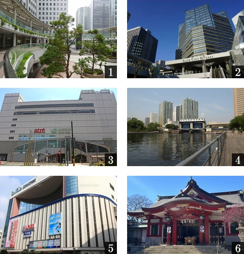 高級賃貸マンション：アークマーク南品川：周辺環境画像