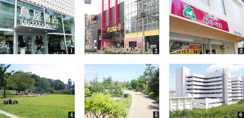 高級賃貸マンション：アジールコート池尻大橋：周辺環境画像