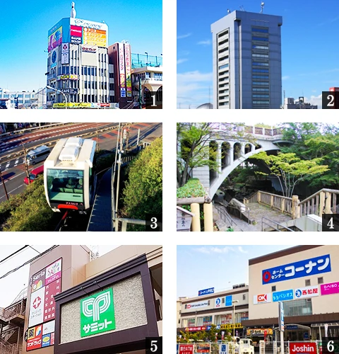 高級賃貸マンション：アジールコート王子：周辺環境画像