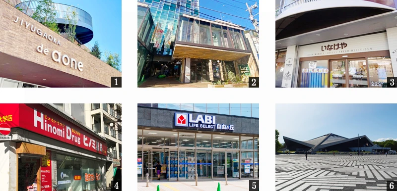 高級賃貸マンション：アジールコート都立大学：周辺環境画像