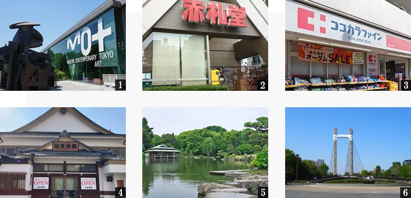 高級賃貸マンション：アトリオフラッツ清澄白河：周辺環境画像