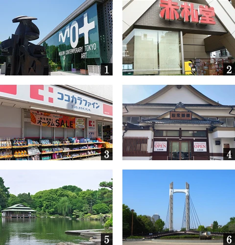 高級賃貸マンション：アトリオフラッツ清澄白河：周辺環境画像
