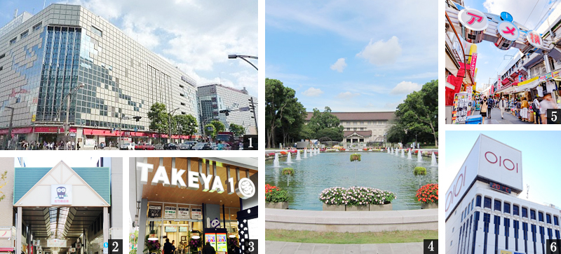 高級賃貸マンション：ボアビスタ上野御徒町：周辺環境画像