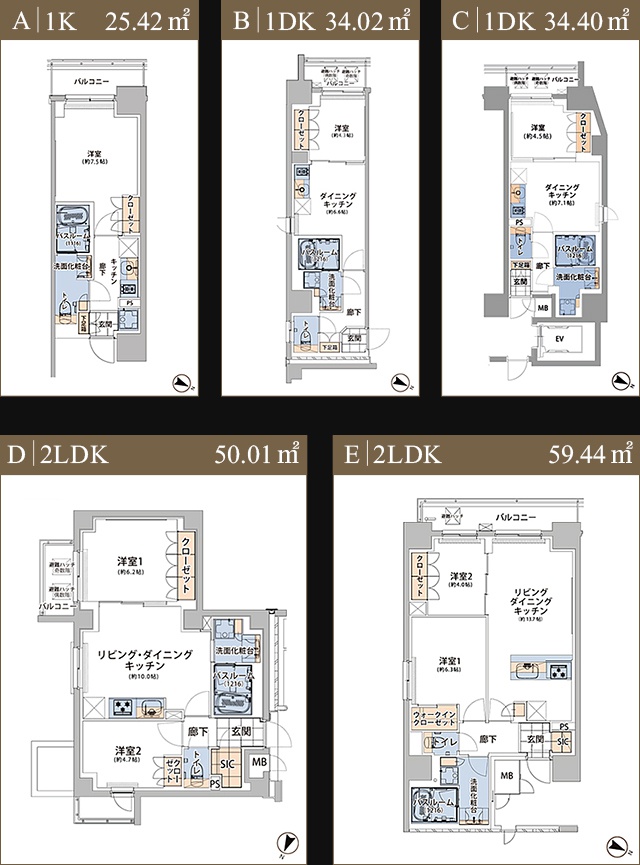 高級賃貸マンション：ボヌールステージ笹塚：プラン画像