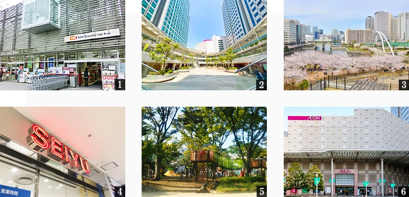 高級賃貸マンション：ブランシエスタ品川大井町パークエッジ：周辺環境画像