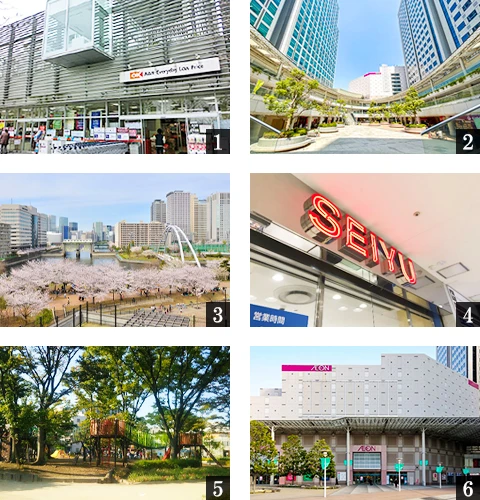 高級賃貸マンション：ブランシエスタ品川大井町パークエッジ：周辺環境画像
