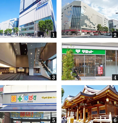 高級賃貸マンション：クラリティア文京湯島：周辺環境画像