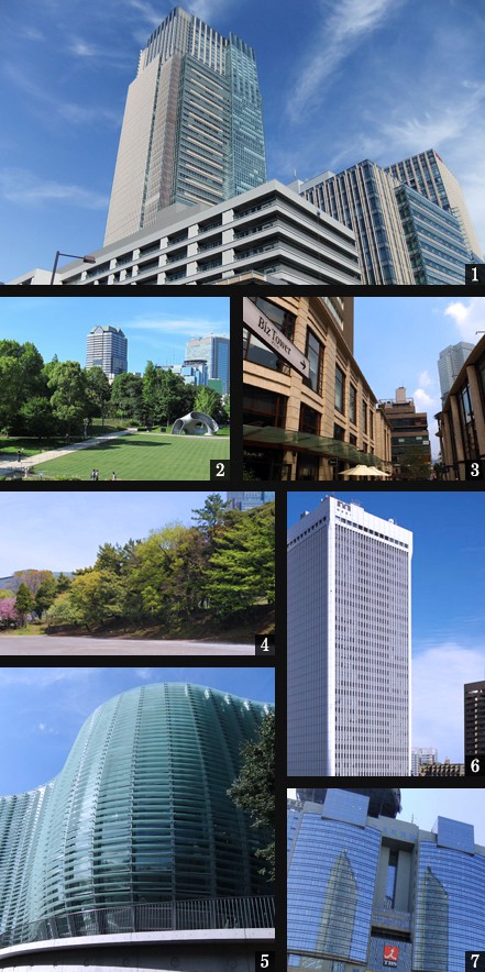 分譲賃貸タワーマンション：パークコート赤坂檜町ザ・タワー：周辺環境画像