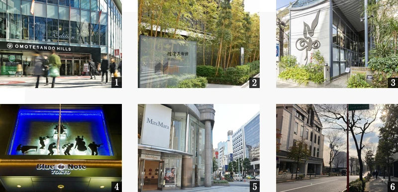 高級賃貸マンション：パークコート青山高樹町ザ タワー：周辺環境画像