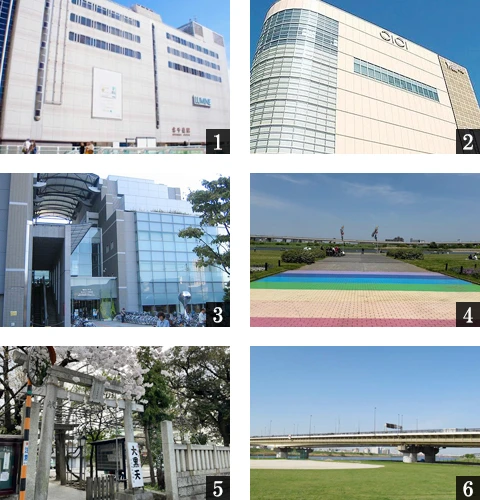 高級賃貸マンション：クレストコート北千住レジデンス：周辺環境画像