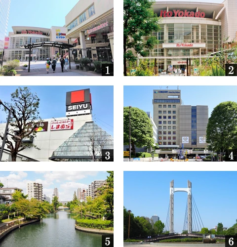 高級賃貸マンション：クレストコート東陽町：周辺環境画像