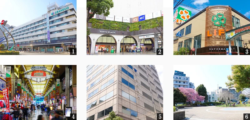 高級賃貸マンション：クレヴィアリグゼ蒲田西：周辺環境画像