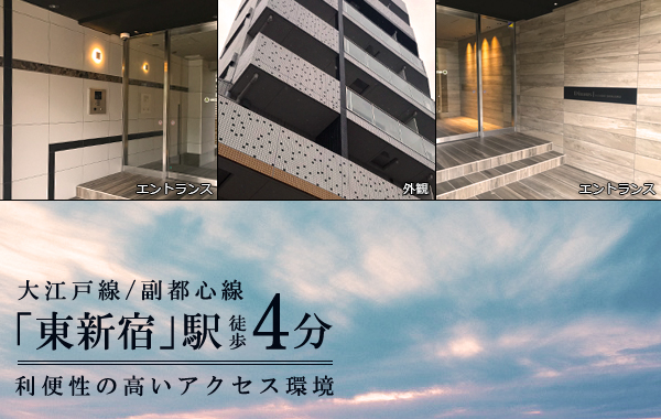 高級賃貸マンション：ディームス東新宿