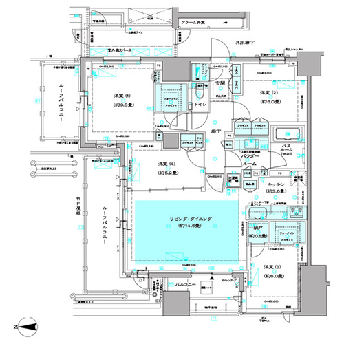 ディームス方南町 4ldk 100 52 高級賃貸マンション