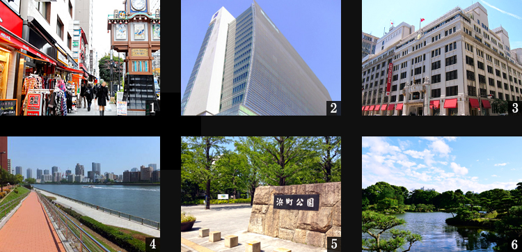 高級賃貸マンション：ディームス日本橋水天宮：周辺環境画像