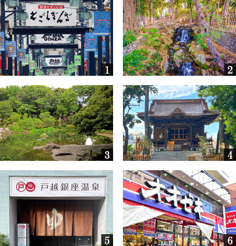 高級賃貸マンション：デュオフラッツ品川戸越：周辺環境画像