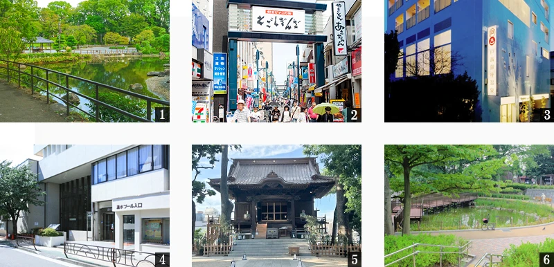 高級賃貸マンション：デュオメゾン品川戸越：周辺環境画像