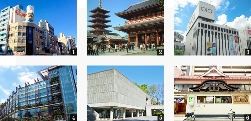 高級賃貸マンション：ジオエント上野稲荷町：周辺環境画像