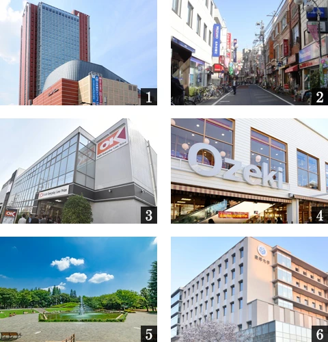 高級賃貸マンション：グランパセオ三宿：周辺環境画像
