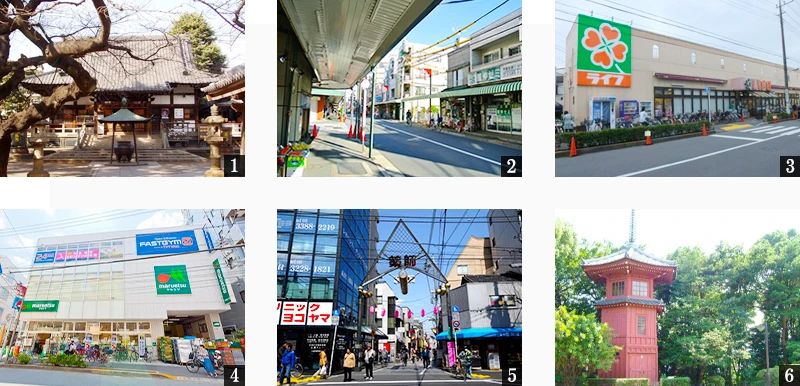高級賃貸マンション：グランパセオ中野新井薬師前：周辺環境画像