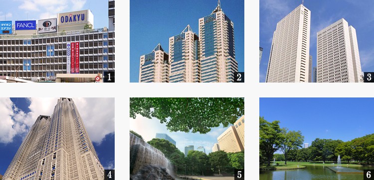 高級賃貸マンション：グランパセオ新宿：周辺環境画像