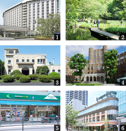 高級賃貸マンション：イプセ白金：周辺環境画像
