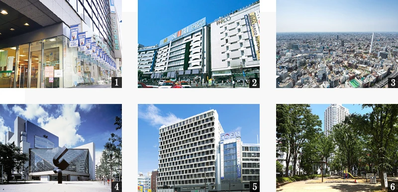 高級賃貸マンション：ルフォンリヴェント池袋：周辺環境画像