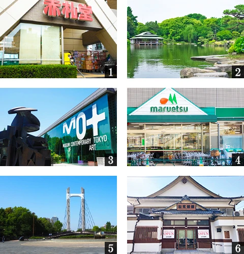 高級賃貸マンション：ルフォンリヴェント清澄白河：周辺環境画像