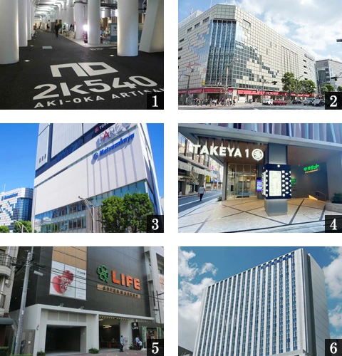 高級賃貸マンション：ルフォンプログレ上野御徒町：周辺環境画像