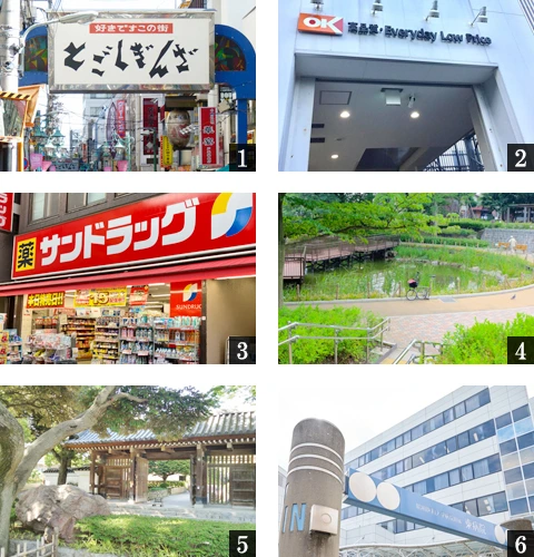 高級賃貸マンション：リーラ品川戸越：周辺環境画像