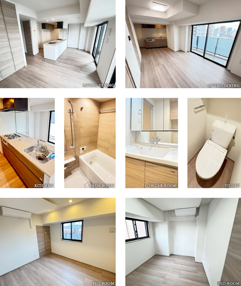 高級賃貸マンション：リーラ品川戸越：ルームプラン画像