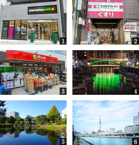 高級賃貸マンション：リビオメゾン浅草橋：周辺環境画像