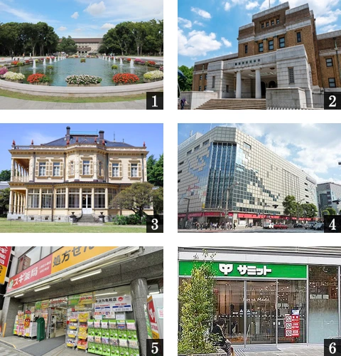 高級賃貸マンション：リビオメゾン湯島：周辺環境画像