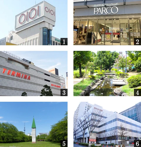 高級賃貸マンション：ルミーク錦糸町：周辺環境画像