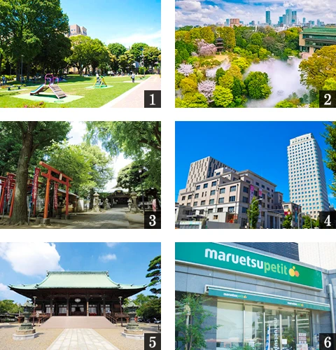 高級賃貸マンション：モディア文京目白台：周辺環境画像
