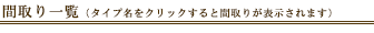ニド品川戸越：間取り一覧