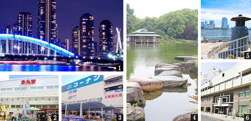 高級賃貸マンション：ワンルーフフラット門前仲町：周辺環境画像