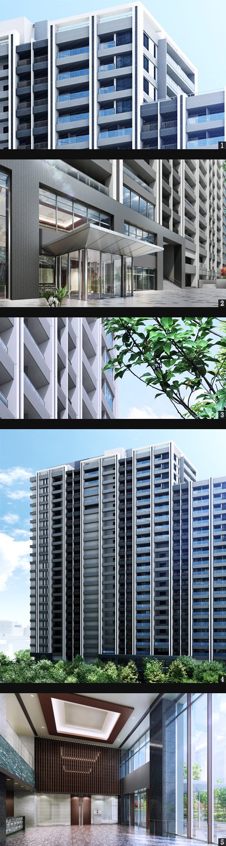 高級賃貸タワーマンション：大崎ガーデンレジデンス：コンセプト画像