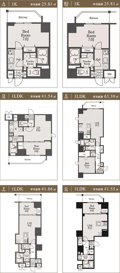 高級賃貸マンション：パティオスクエア御茶ノ水：ルームプラン画像