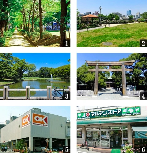 高級賃貸マンション：プレジリア代々木参宮橋：周辺環境画像
